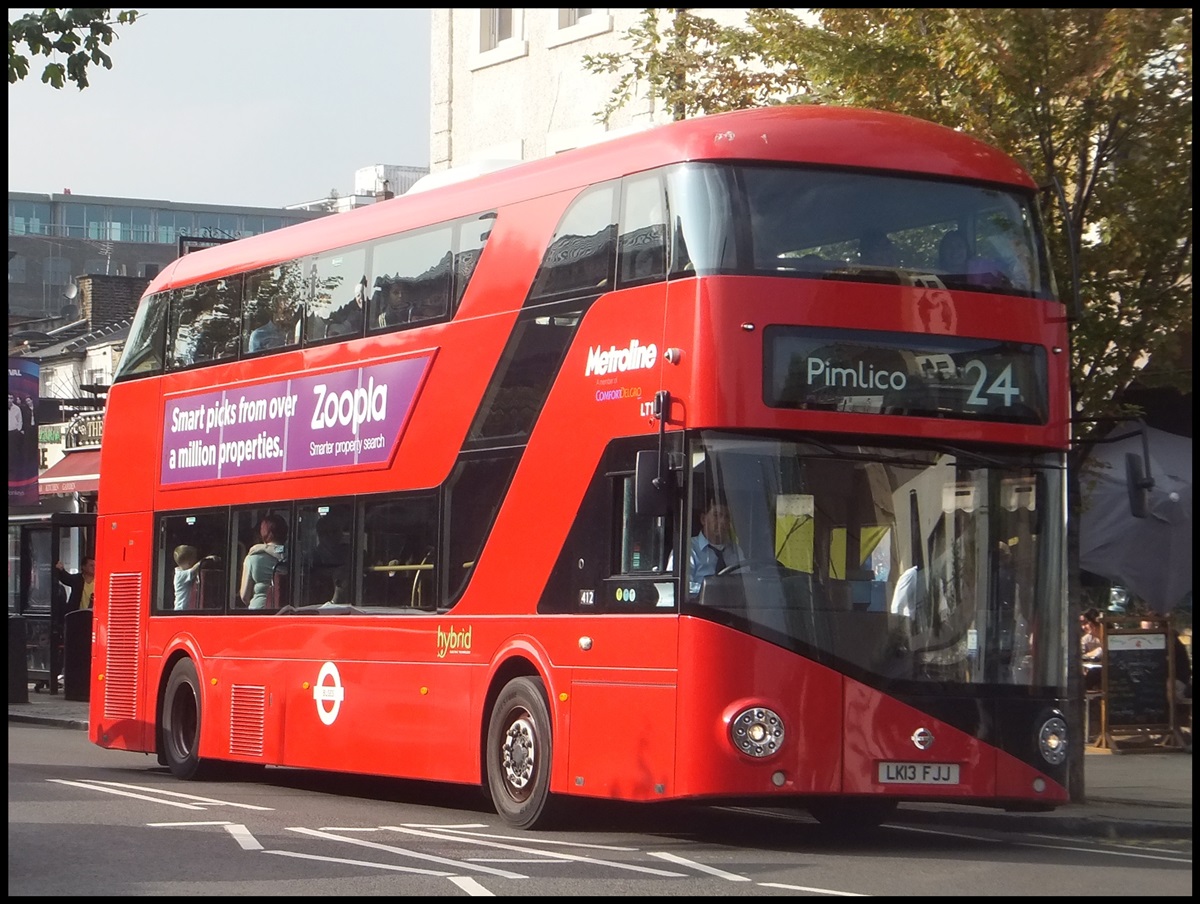 NBFL/Wright von Metroline in London.