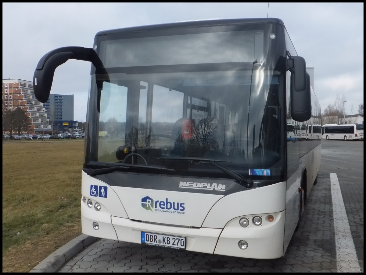 Neoplan Centroliner Evolution von Regionalbus Rostock in Rostock.