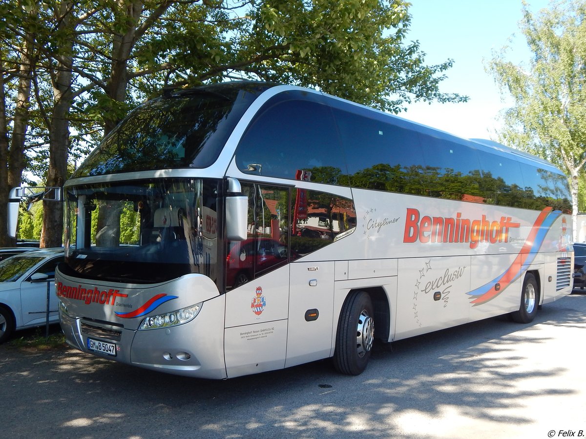 Neoplan Cityliner von Benninghoff aus Deutschland in Binz.