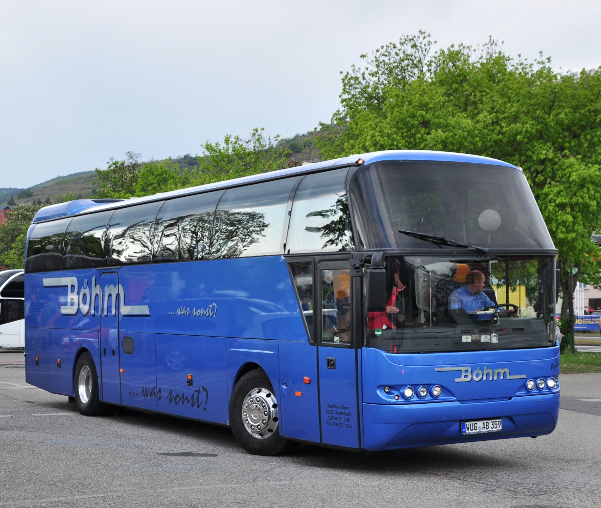 Neoplan Cityliner von BHM Reisen / BRD im Mai 2014 in Krems.