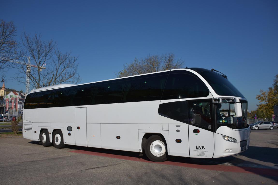 Neoplan Cityliner von BVB Reisen aus der BRD Okt. 2017 in Krems.