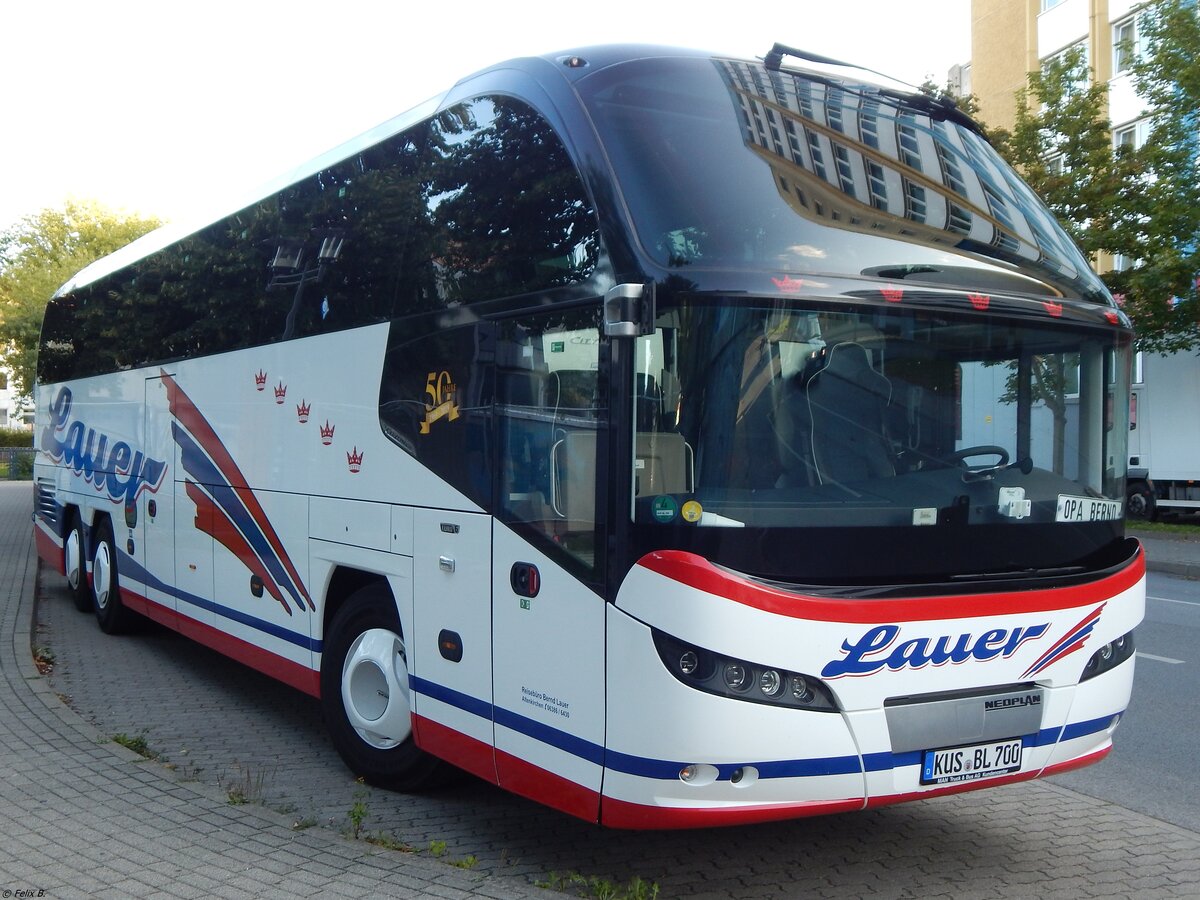 Neoplan Cityliner von Lauer aus Deutschland in Neubrandenburg.