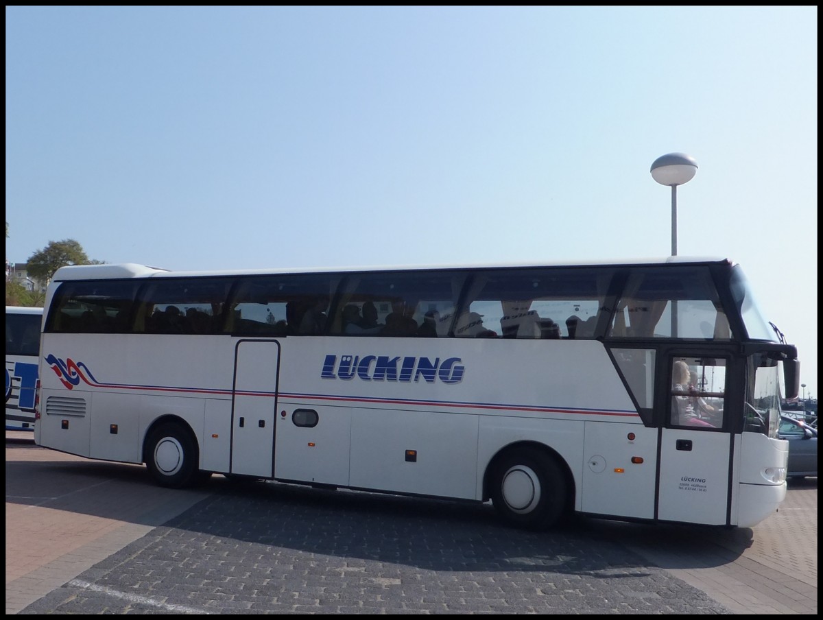 Neoplan Cityliner von Lcking aus Deutschland im Stadthafen Sassnitz.