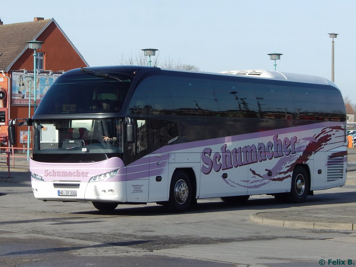 Neoplan Cityliner von Schumacher aus Deutschland in Neubrandenburg. 