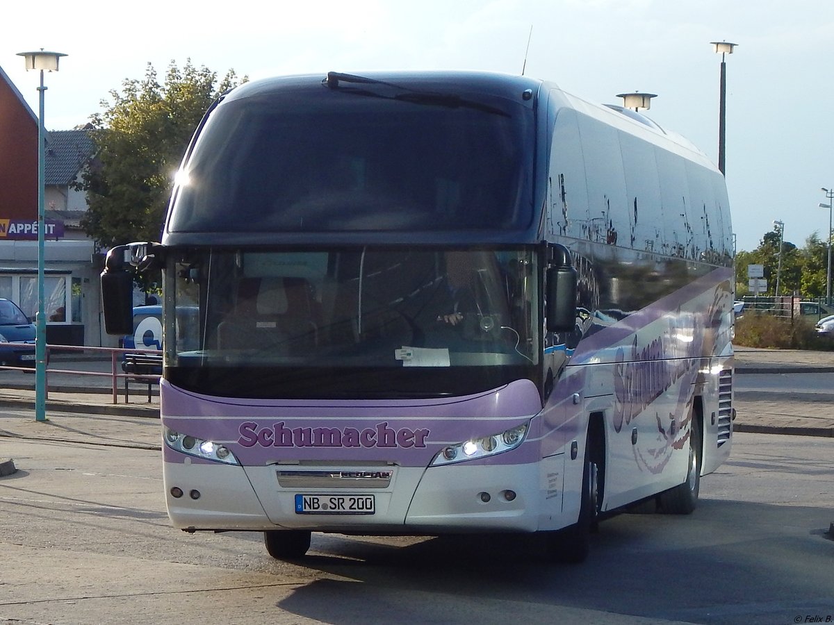 Neoplan Cityliner von Schumacher aus Deutschland in Neubrandenburg.  