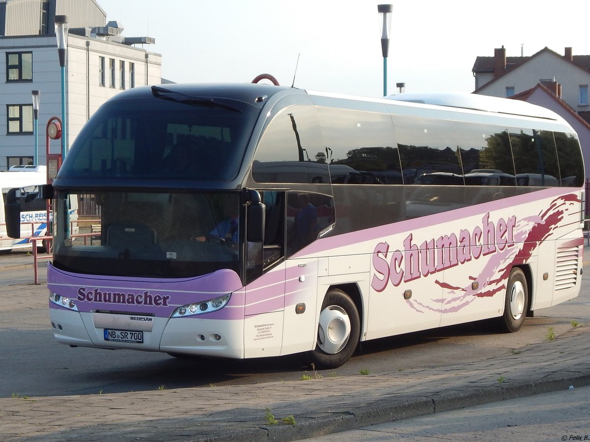 Neoplan Cityliner von Schumacher aus Deutschland in Neubrandenburg.