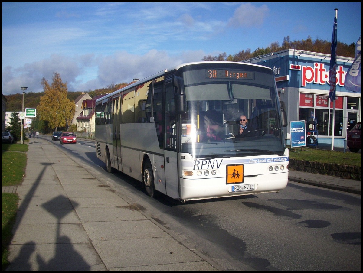 Neoplan Eurolienr der RPNV in Bergen. Gru an den netten Fahrer!