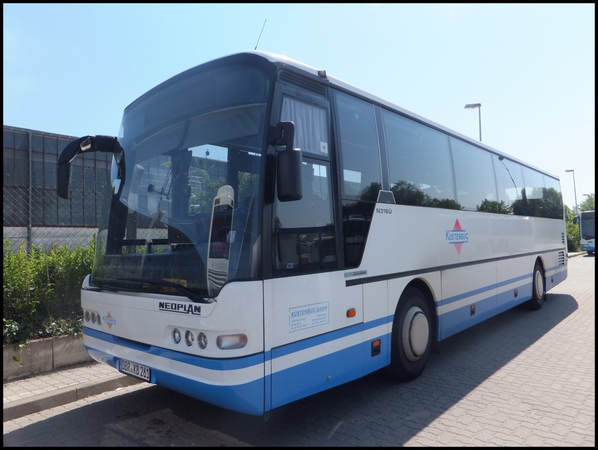 Neoplan Euroliner der Kstenbus GmbH in Rostock.