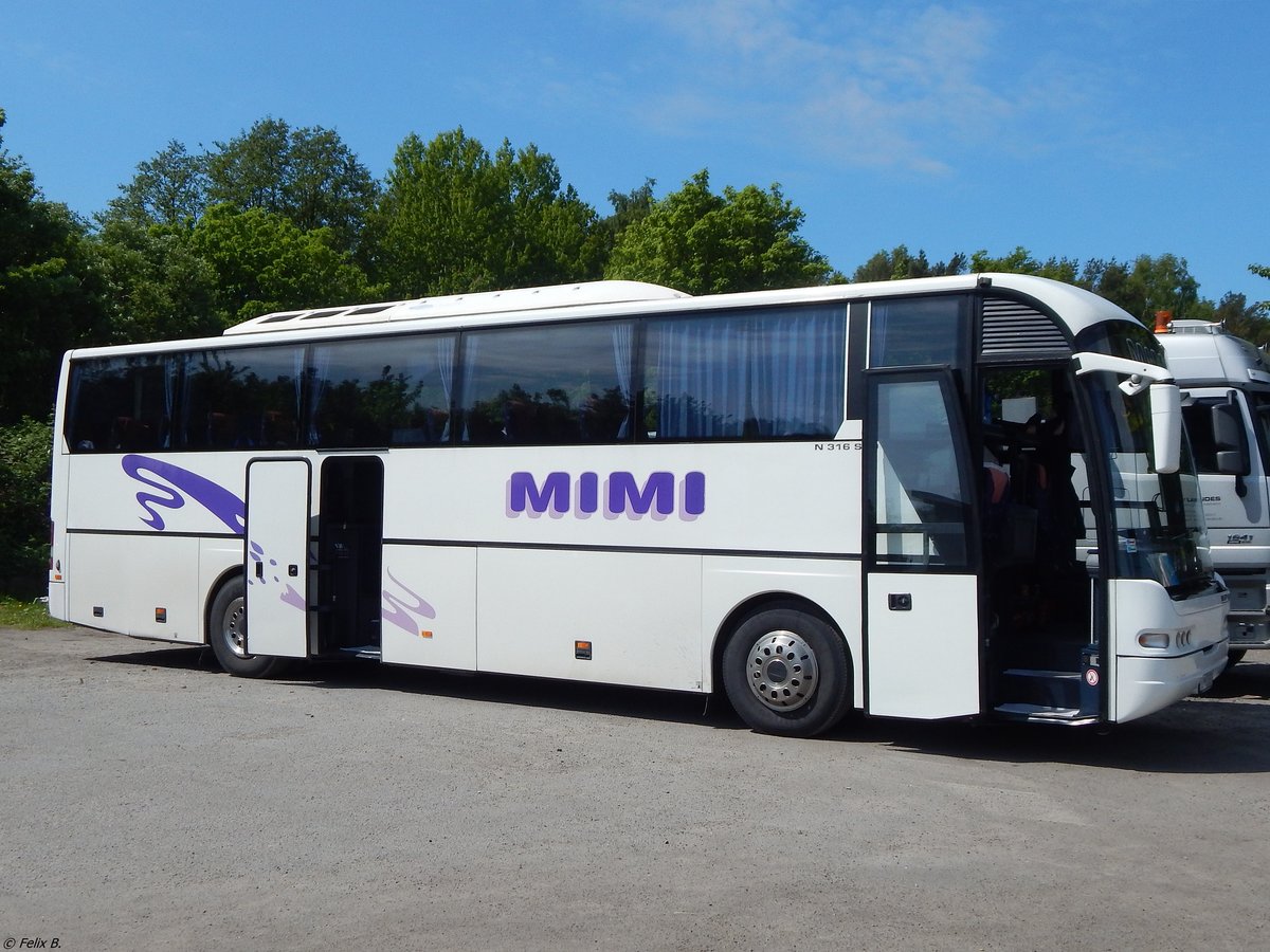 Neoplan Euroliner von MIMI - Peter Mitrenga aus der Slowakei in Binz.