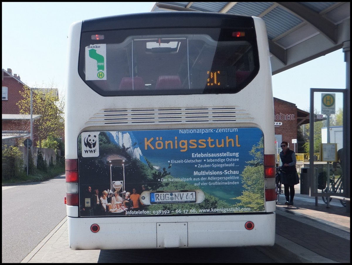 Neoplan Euroliner der RPNV in Sassnitz.