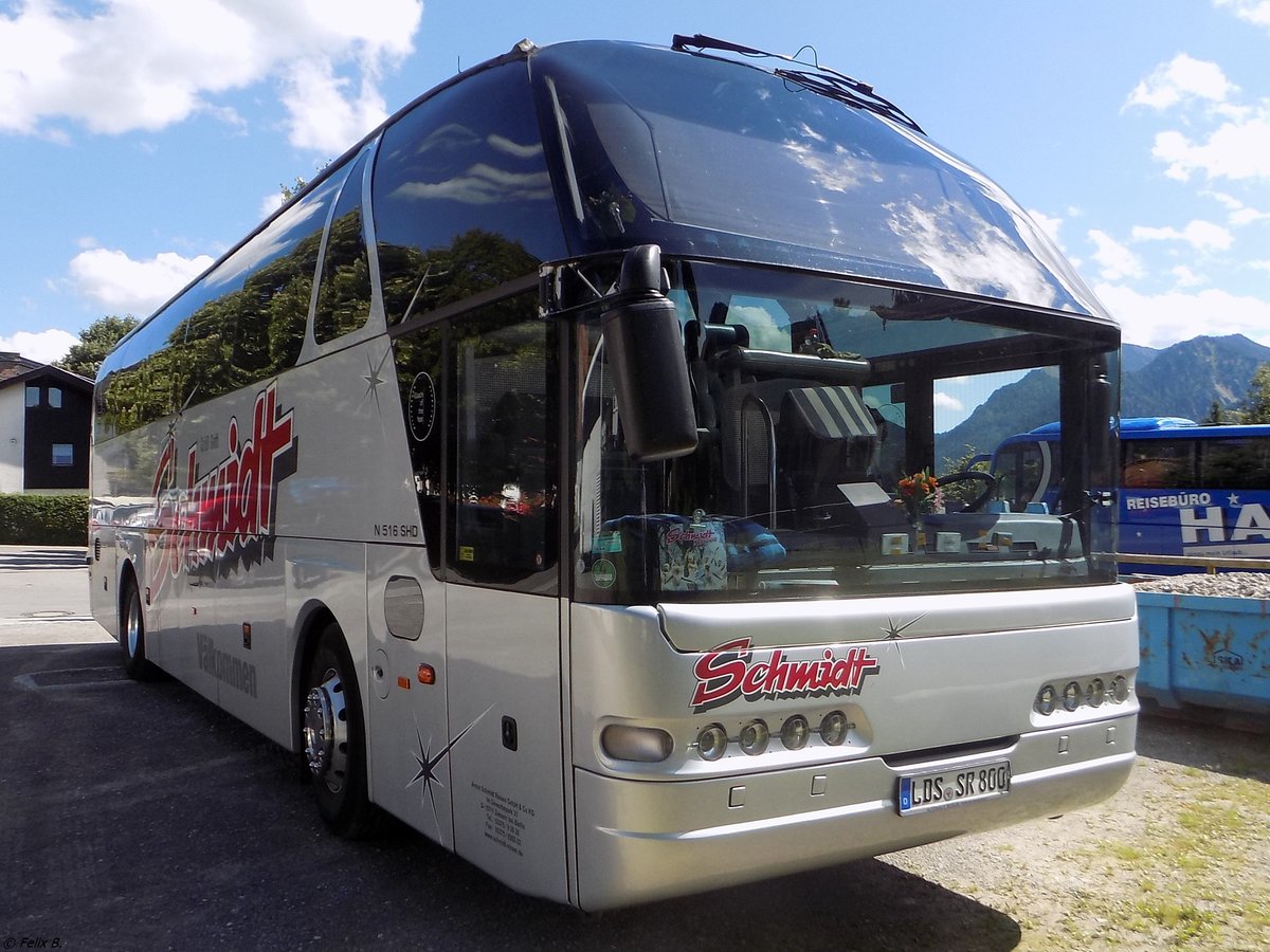 Neoplan Starliner von Schmidt aus Deutschland in Schliersee.