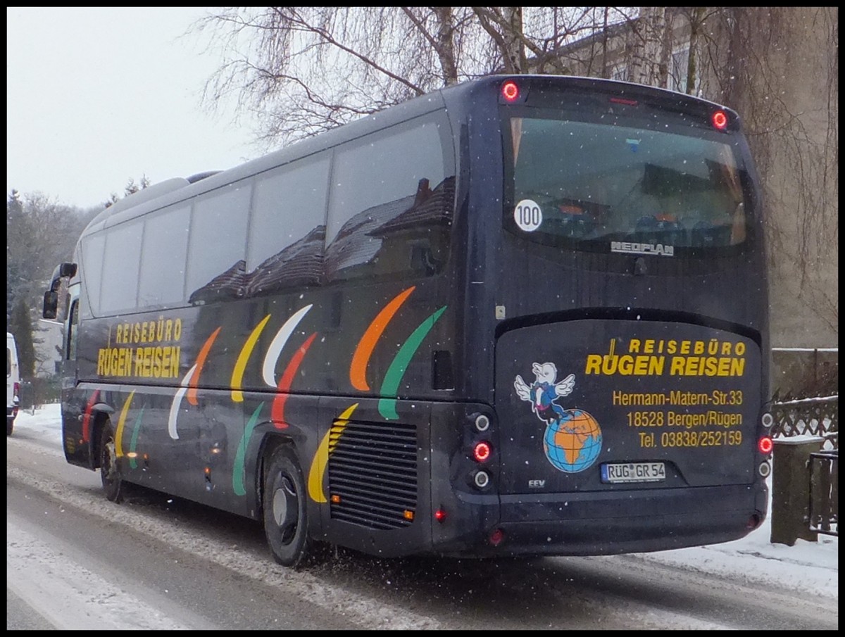 Neoplan Tourliner von Rgen Reisen aus Deutschland in Bergen. 