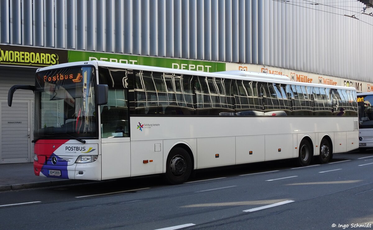 ÖBB Postbus / Österreichische Postbus - Region Nord | BD-13899 | Mercedes-Benz Integro II L | 18.09.2018 in Salzburg