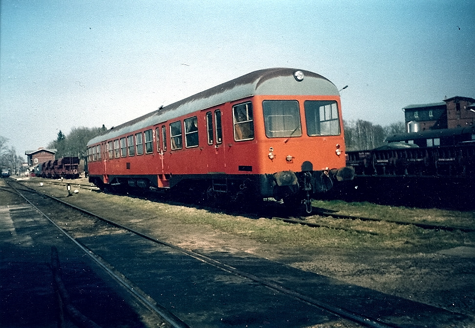 PEG Triebwagen in Putlitz.
