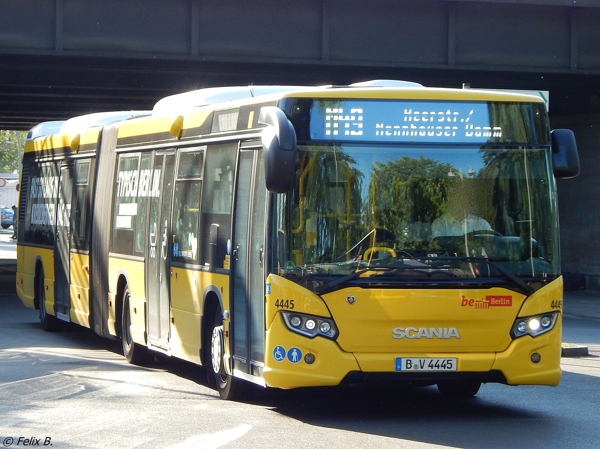 Scania Citywide der BVG in Berlin.