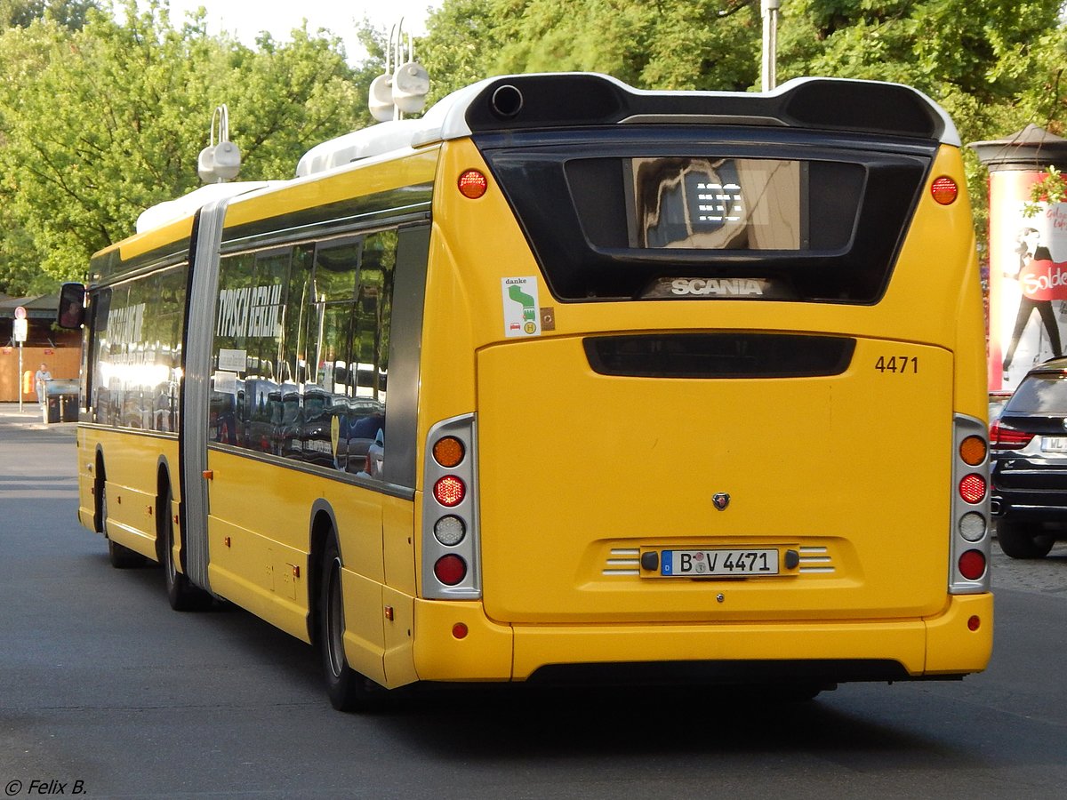 Scania Citywide der BVG in Berlin.