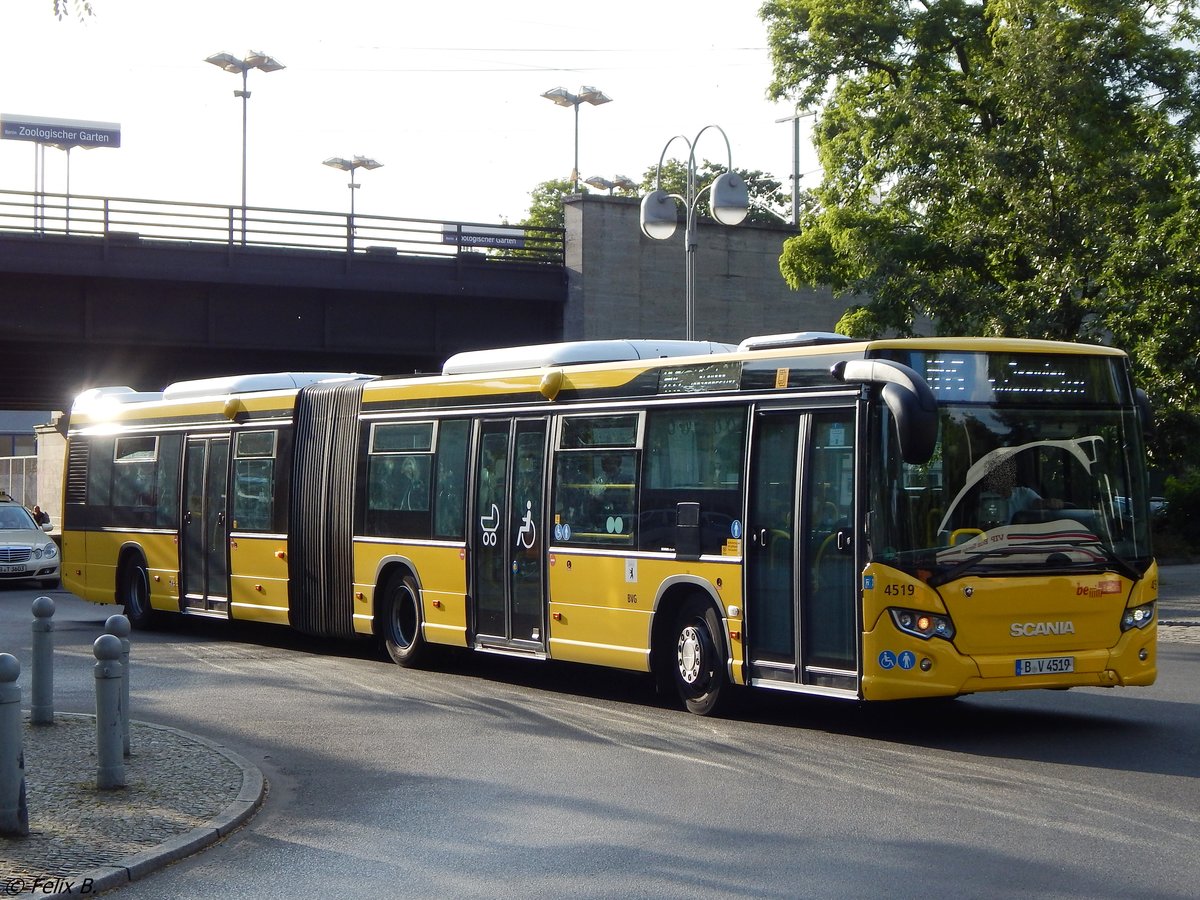 Scania Citywide der BVG in Berlin.