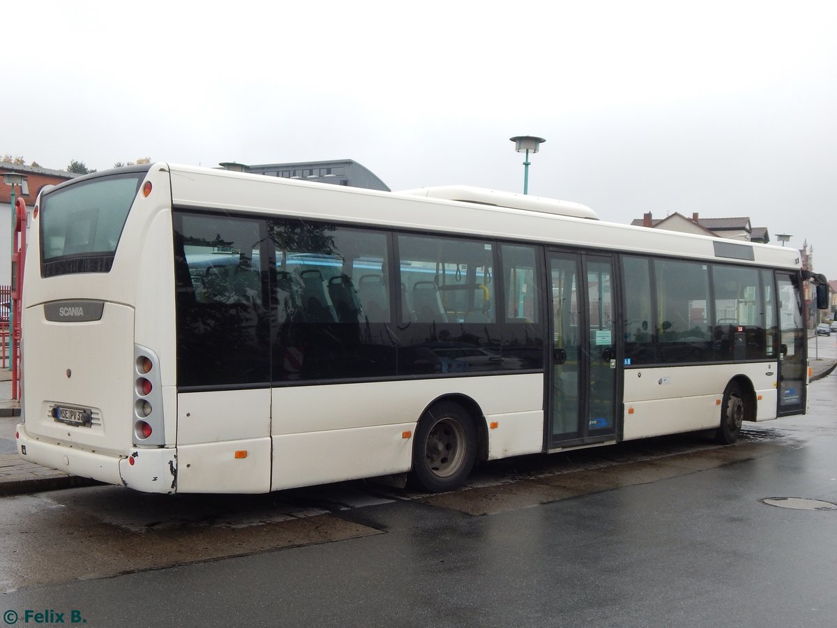 Scania OmniLink der PVM Waren in Neubrandenburg.