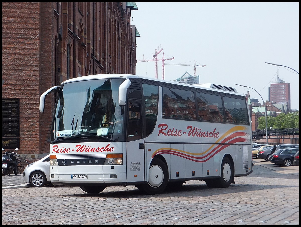 Setra 309 HD von Reise-Wnsche aus Deutschland in Hamburg.