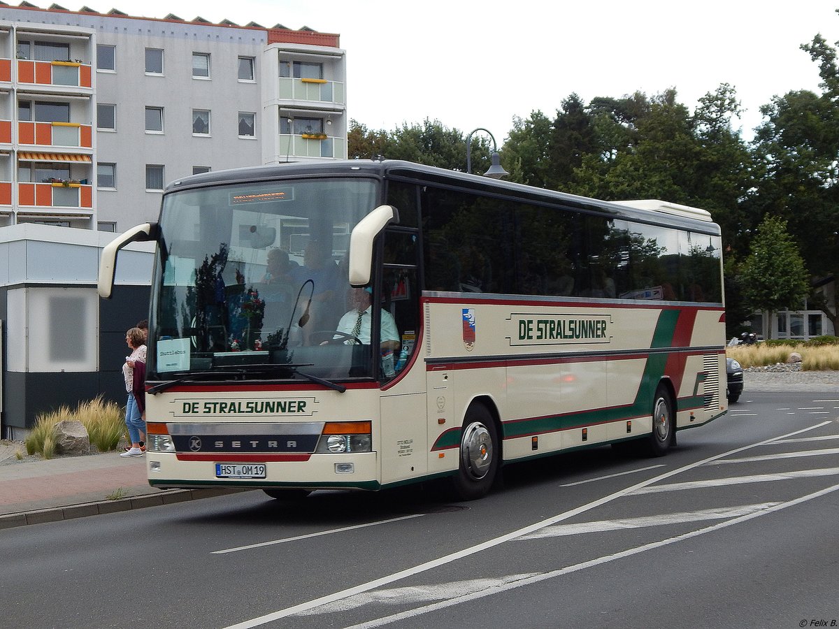 Setra 315 GT-HD von De Stralsunner aus Deutschland in Binz.