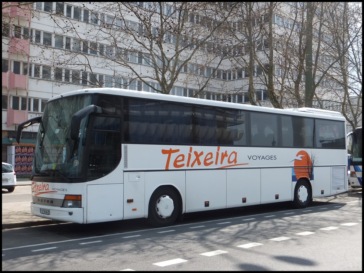 Setra 315 GT-HD von Teixera aus Frankreich in Berlin.