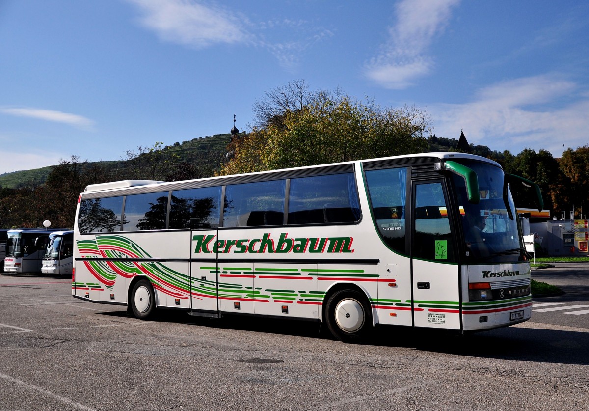 Setra 315 HD von Kerschbaum Reisen aus Niedersterreich am 18.9.2014 in Krems.