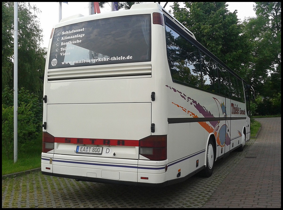 Setra 315 HD von Thiele aus Deutschland in Bergen.