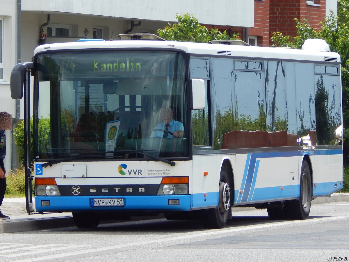 Setra 315 NF der VVR in Grimmen.