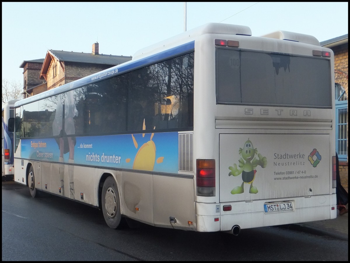 Setra 315 UL von Becker-Strelitz Reisen aus Deutschland in Bergen.