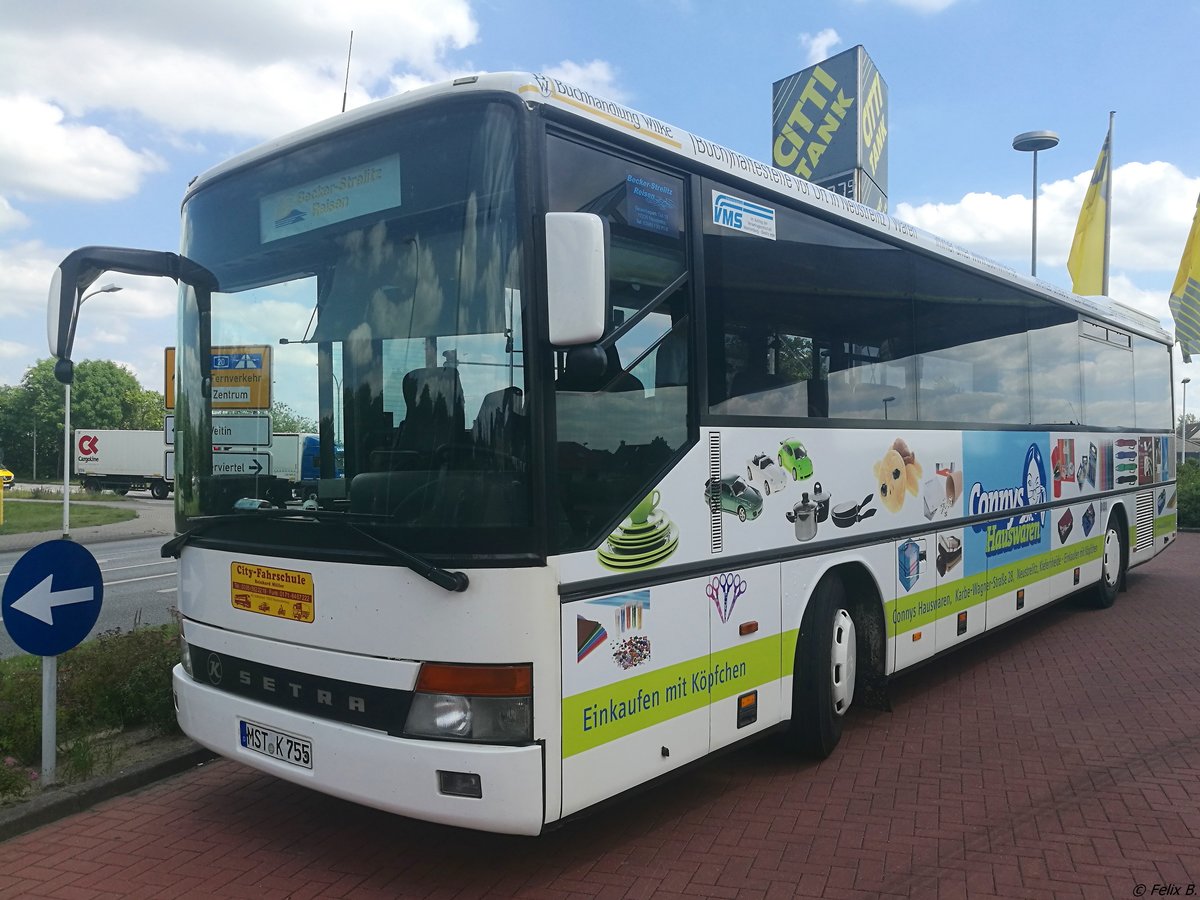 Setra 315 UL von Becker-Strelitz Reisen aus Deutschland in Neubrandenburg.