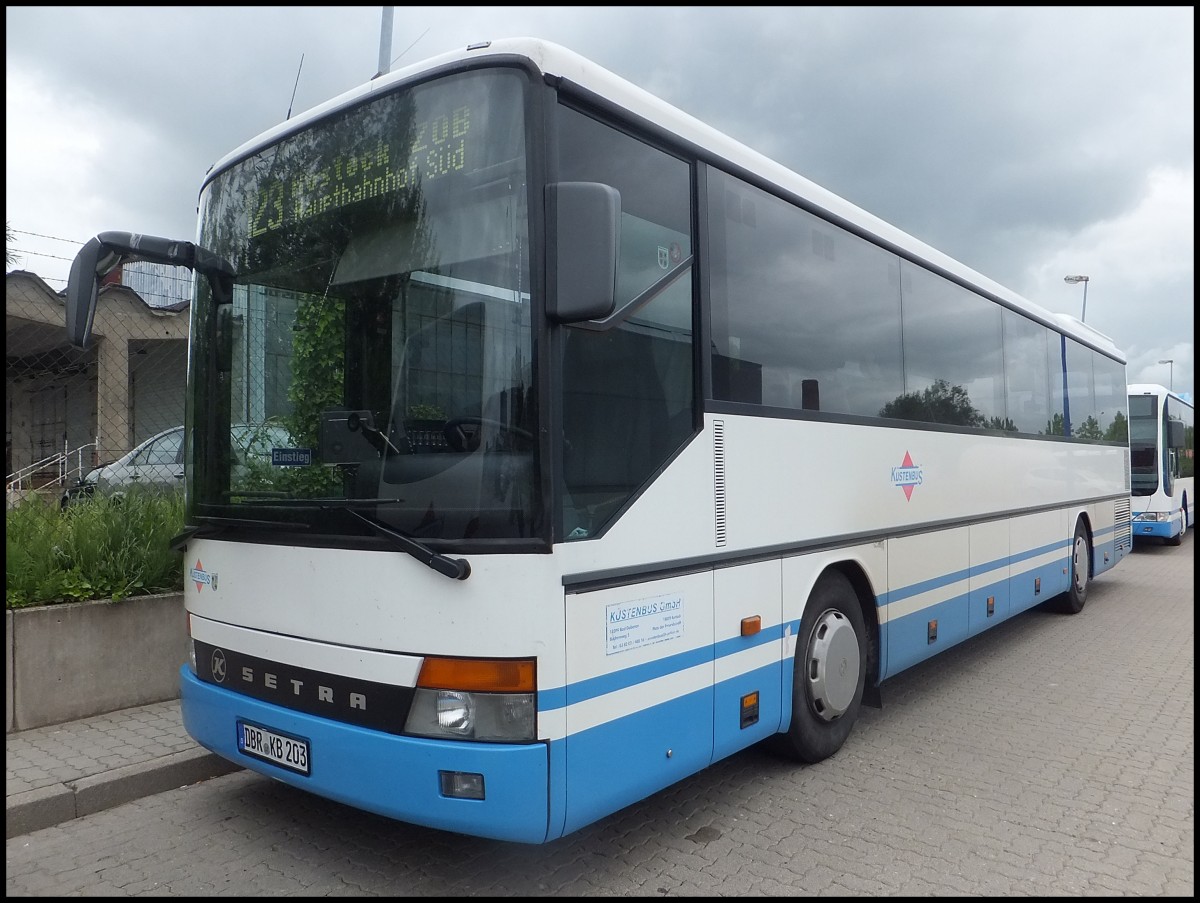 Setra 315 UL der Kstenbus GmbH in Rostock.