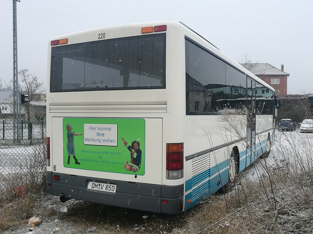 Setra 315 UL der MVVG in Neubrandenburg.