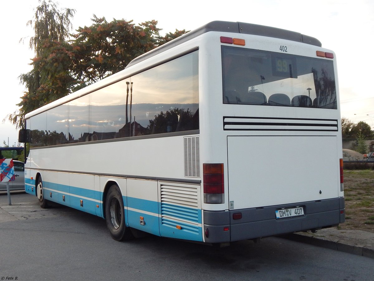 Setra 315 UL der MVVG in Neubrandenburg.