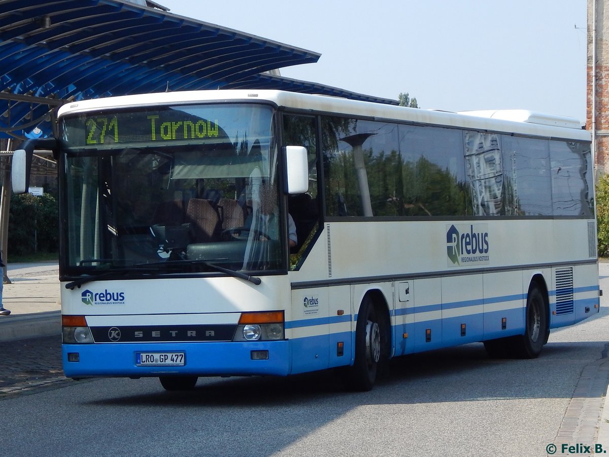 Setra 315 UL von Regionalbus Rostock in Güstrow.