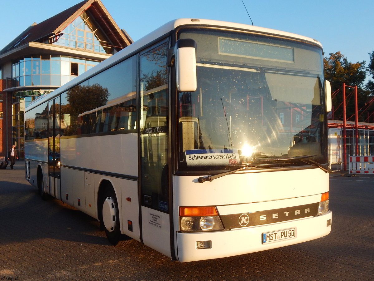 Setra 315 UL von Unger aus Deutschland in Neubrandenburg.