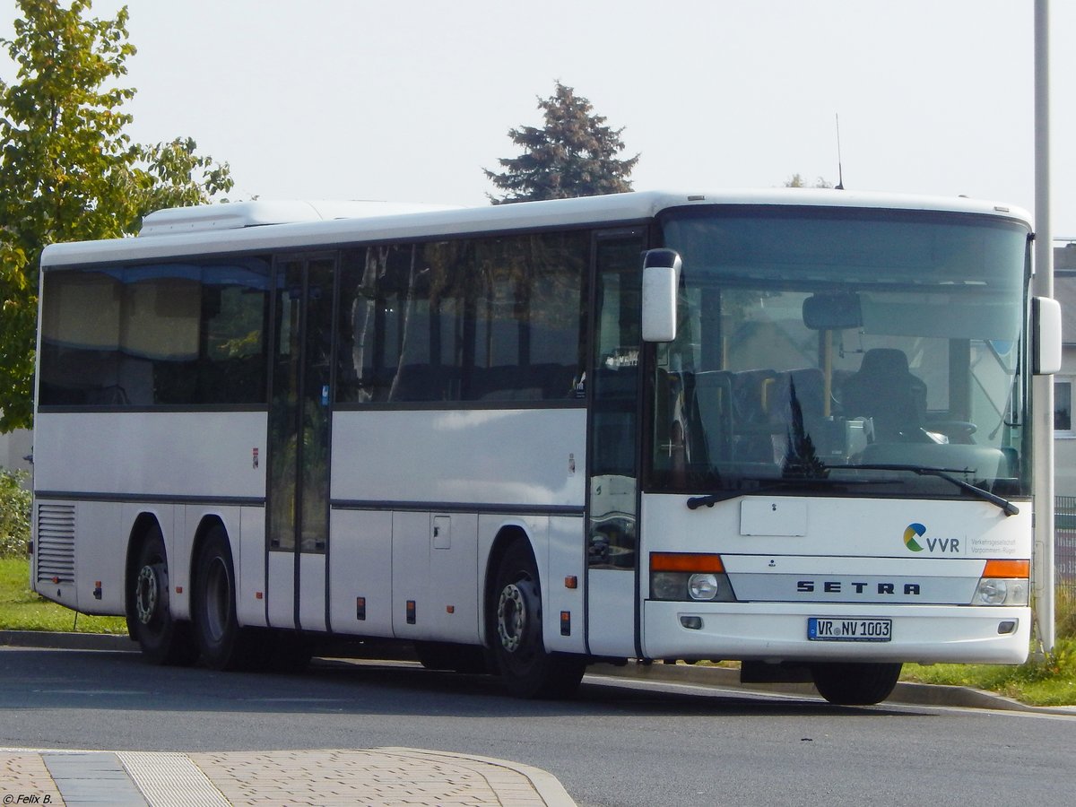 Setra 317 UL der VVR in Sassnitz.