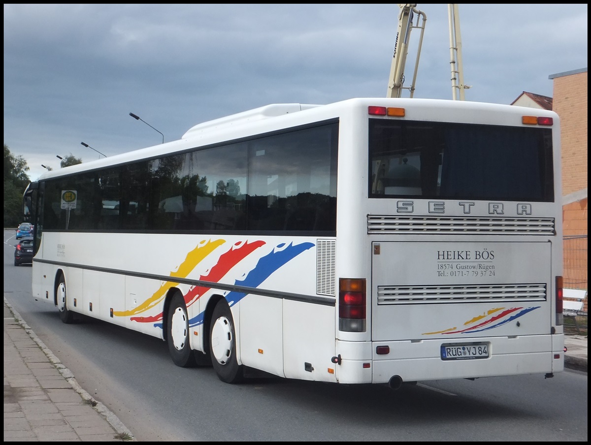 Setra 319 UL von Heike Bs aus Deutschland in Sassnitz.