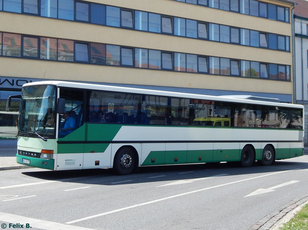 Setra 319 UL von Heinrich-Reisen aus Deutschland (ex PVM/Leipzig) in Postdam.