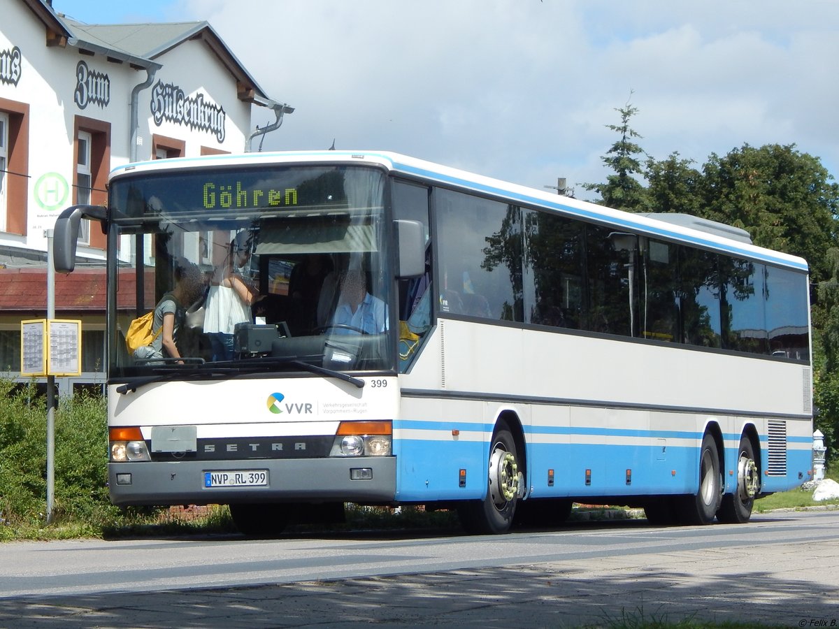 Setra 319 UL der VVR in Mukran.