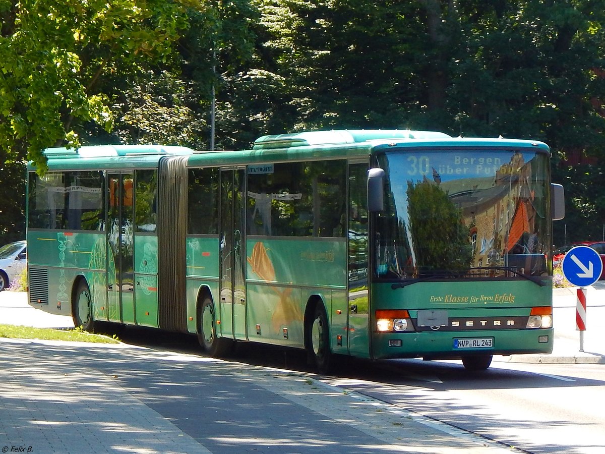 Setra 321 UL der VVR in Stralsund.