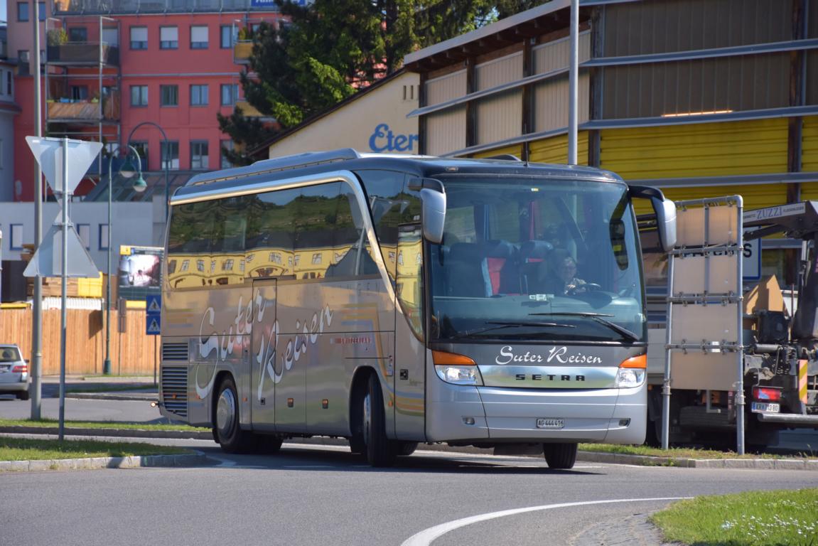 Setra 411 HD von Suter Reisen aus der CH in Krems.