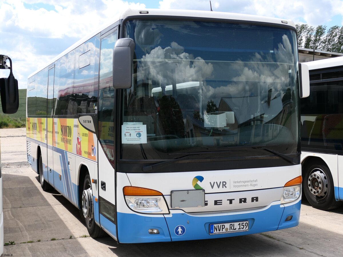 Setra 412 UL der VVR in Bad Sülze.