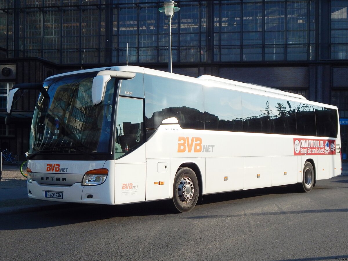 Setra 415 GT von BVB.net aus Deutschland in Berlin.