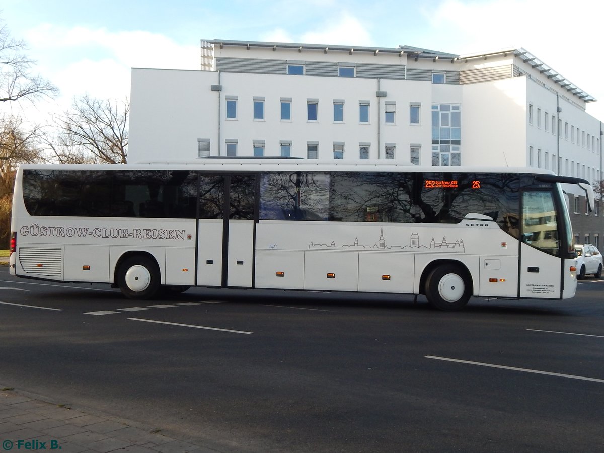 Setra 415 GT von Güstrow-Club-Reisen aus Deutschland in Güstrow.