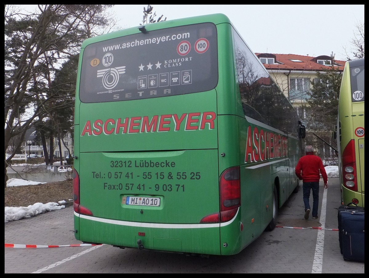 Setra 415 GT-HD von Aschemeyer aus Deutschland in Binz.