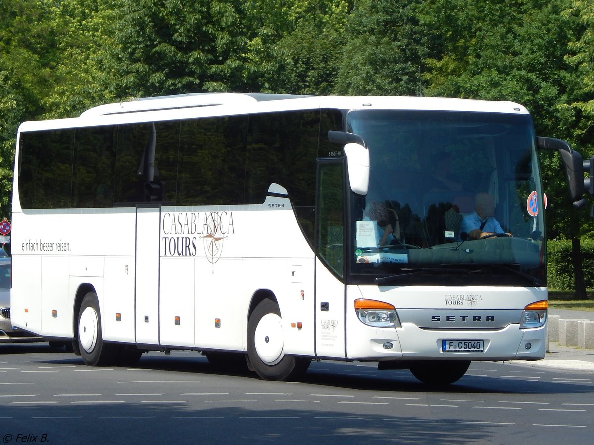 Setra 415 GT-HD von Casablanca Tours aus Deutschland in Berlin.