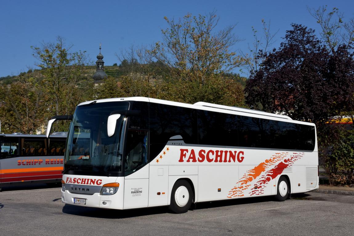 Setra 415 GT-HD von Fasching Reisen aus sterreich 09/2017 in Krems.