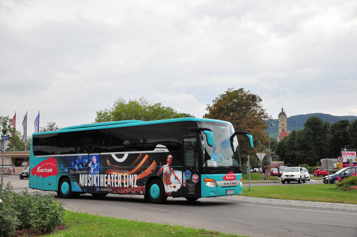 Setra 415 GT-HD von Kastler Reisen aus sterreich in Krems gesehen.