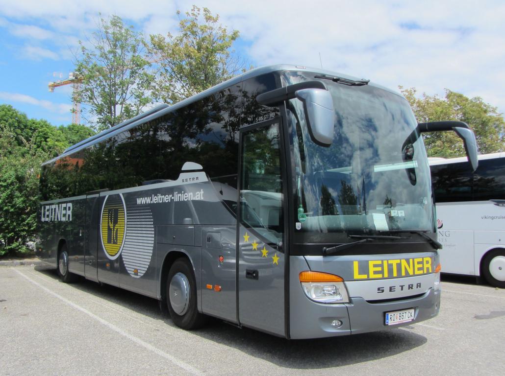 Setra 415 GT-HD von Leitner Reisen aus sterreich 06/2017 in Krems.