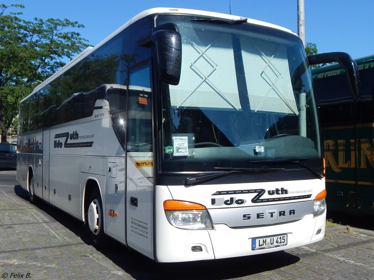 Setra 415 GT-HD von Udo Zuth Reisedienst aus Deutschland in Berlin.